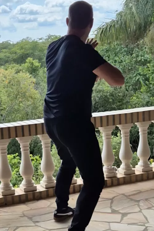 1. Form, Fortgeschrittenes Siu-Nim-Tao, Sifu Joachim Igl, Wing Chun, Selbstverteidigung, Selbstbestimmung, Klarheit und innere Stärke, für dein Leben, Privat, Beruf, Beziehung, Wing Chun-Online-Kurs für zu Hause, Global Kung Fu Alliance, Paraguay, Cordillera, 